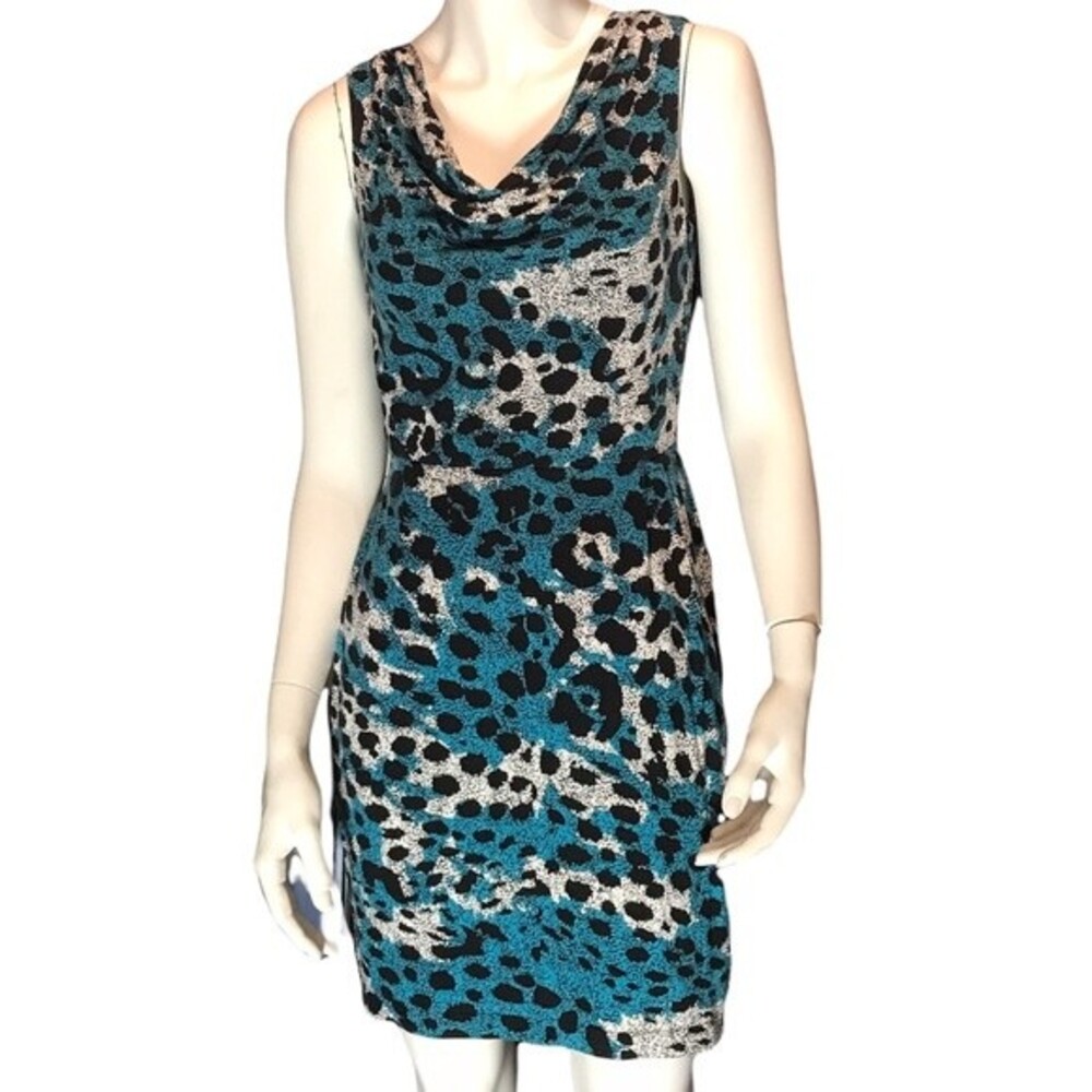 Banana republic women’s dress size xsmall leopard pattern